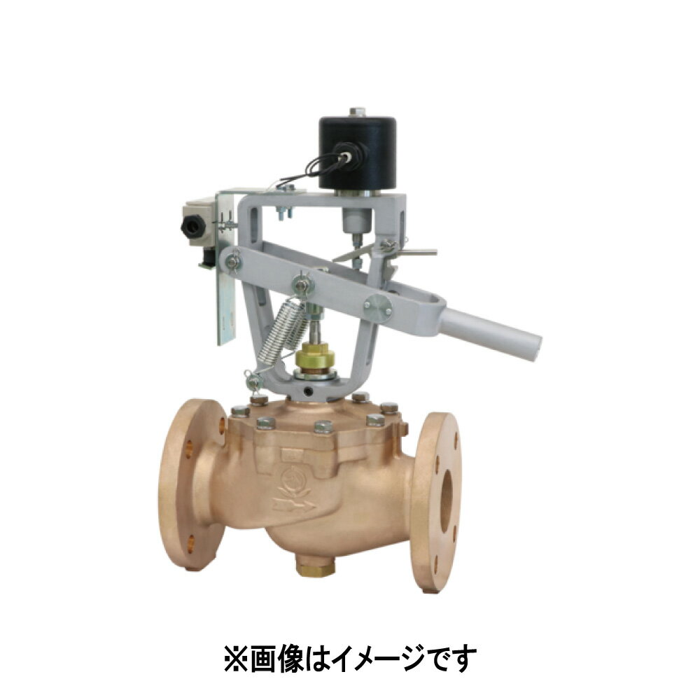 ベン 手動復帰通電閉感震閉 10KF 水 CAC : EIT 3D-WC 50 受水槽出口用電磁 緊遮弁 受注品∴