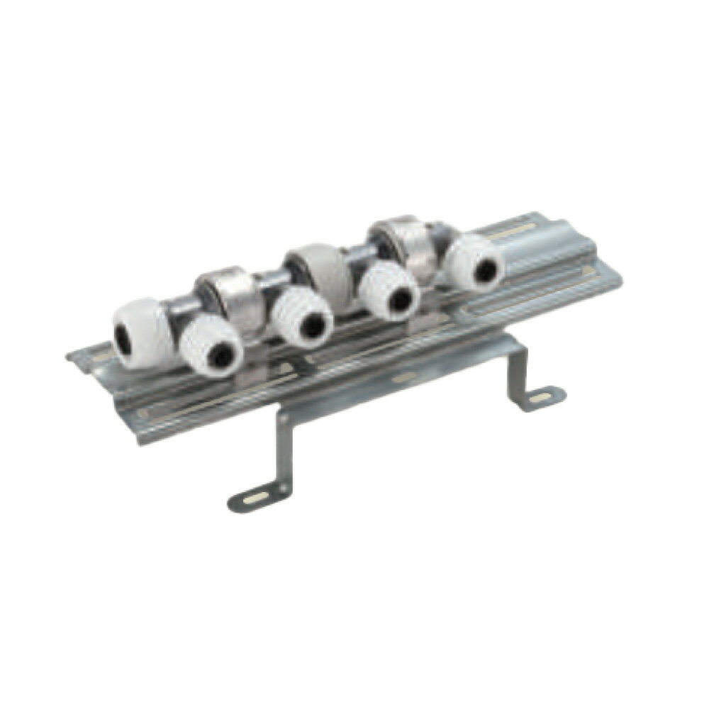 ブリジストン《CJ-MCMH》 CJ-MCMH・ (6~ 8口用) : プッシュマスター 樹脂ヘッダー 専用ワンタッチ金属架台 (20J用) +高台∴ブリヂストン ポリブテン 継手 ポリブデン 接手 給水 給湯 エコキュート 配管