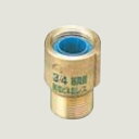シーケー金属《PQWKBX25》 BCXS (BX ) 25A : CK金属 内面防食コア継手 (PQWK同等) B型 青銅製 メス雄 ソケット∴給水管 捻込 ...