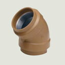 シーケー金属《PCVF45L80》 PCVF45゜L80(茶) : CK金属 10K (PCVF)外面防食 (外防VS同等) 消火用継手 45゜L∴CK金属 (...