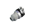 川西水道機器《SKXVS25P》SKX 伸縮継手ストップリング付 JISポリ用 バルブソケット SKX-OS : 25P (本体 25 +灰P25) GP 兼可...