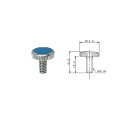 KAKUDAI カラービス//青 : カクダイ 0775C (他社類似 R41A-B)・H30従 ∴(2019掲載カタログ頁 279) カクダイ kakudai