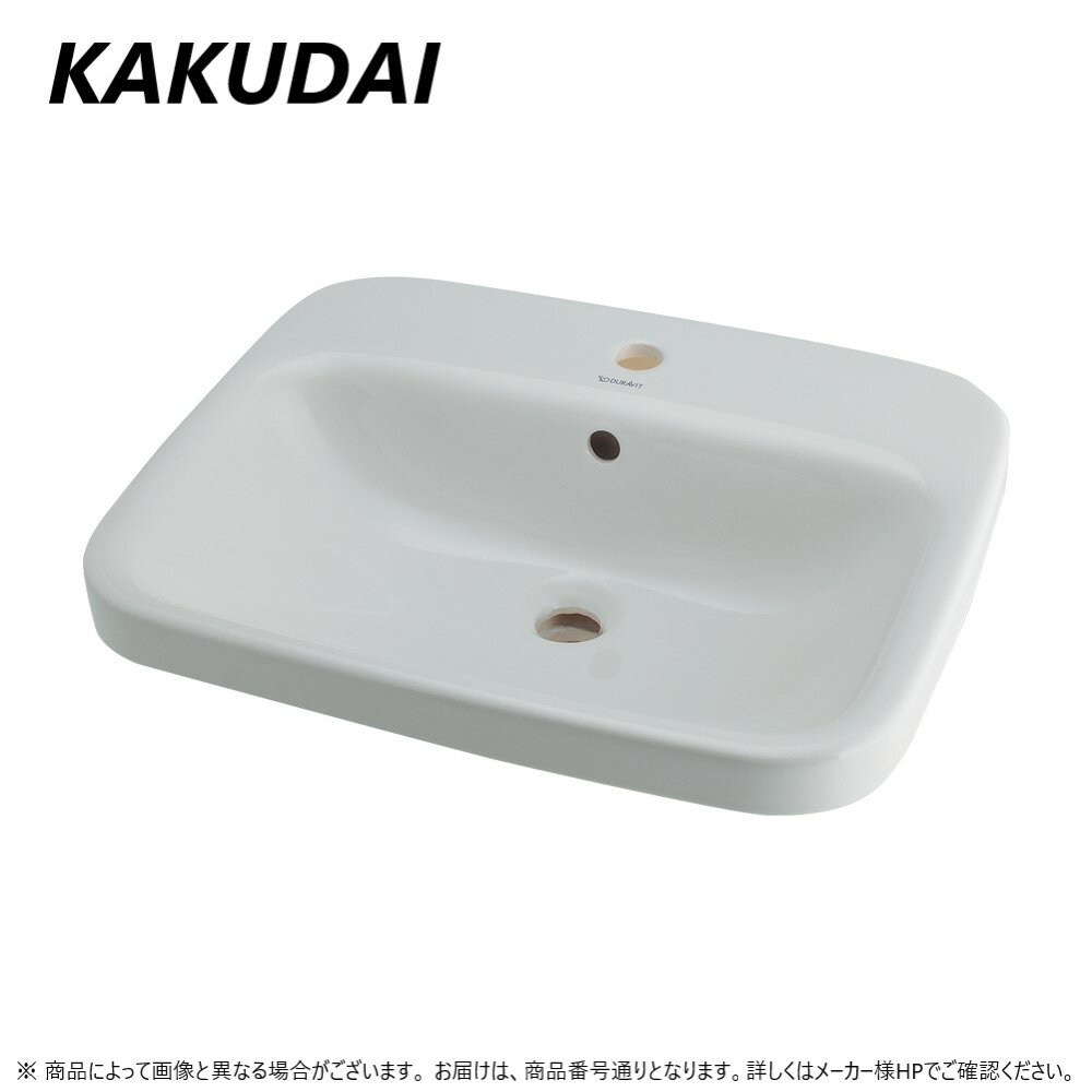 KAKUDAI 角型洗面器:#DU-0374560000∴カクダイ kakudai