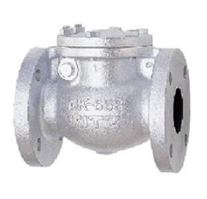 KITZ 10FCOU200 (J10-FNSF-U同等):JIS 10Kフランジ付 FC チャッキ スイング要部SUS∴逆止弁 チャッキバルブ チャッキ弁 キッツ 北沢 バルブ