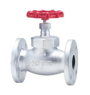 KITZ 10SPBF50 :ダクタイルJIS 10Kフランジ付 グローブ弁 内捻ハンドル∴グローブ弁 玉形弁 キッツ 北沢 バルブ