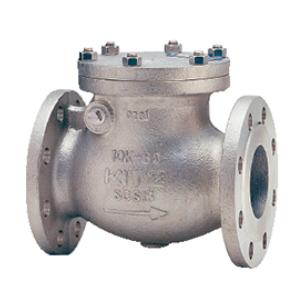 KITZ 10UOA/10UOAT65 (10-UNSF-VA同等):SUS Aシリーズ 10Kフランジ付 チャッキ スイング SCS13∴逆止弁 チャッキバルブ チャッキ弁 キッツ 北沢 バルブ