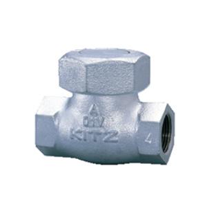 KITZ (F)16SF40 (消防評定品16-DN-N同等):ダクタイル 16K 捻込 チャッキ リフト∴逆止弁 チャッキバルブ チャッキ弁 キッツ 北沢 バルブ 捻込 ねじ 配管
