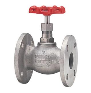 KITZ UCB15 (UGF-N同等):SUS Bシリーズ 10Kフランジ付 グローブ弁 内捻ハンドル SCS13∴グローブ弁 玉形弁 キッツ 北沢 バルブ