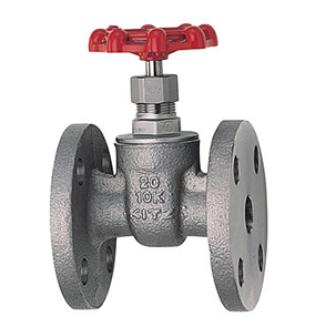 KITZ UEB80 (USF-N同等):SUS Bシリーズ 10Kフランジ付 ゲート弁 内捻ハンドル SCS13∴ゲートバルブ仕切弁 ゲート弁 キッツ 北沢 バルブ