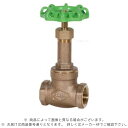 東洋バルブ 鉛レス JiS 10K ネジ込 ゲートバルブ : LJ10-BSR 50 黄緑ハ (LN)∴ねじ 配管