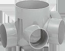 前澤化成工業 M-YWS 右100 x100 x 75-150 (40542) : 小口径マス 45゜90゜直 3方合流段差付∴前沢 ます マエザワ 升 桝 舛...