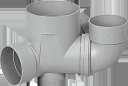 前澤化成工業 MX-45YS 右100-150 (40611) : 小口径マス 45゜ 合流段差付∴前沢 ます マエザワ 升 桝 舛 ます 升 桝 舛