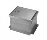 ダイドレ B3A-HK20:(350002506000) ダイドレ ステンレス製 散水栓BOX 埋設用 鍵付 字無∴∴