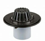 ダイドレ ルーフドレン FC アス/シート 竪 捻-廊下/踊場 平型 打込 : RWC-BK 50∴∴