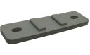 アカギ 樹脂 サドル用 台座 グレー : A10513-0067 No.14 50A 120L∴