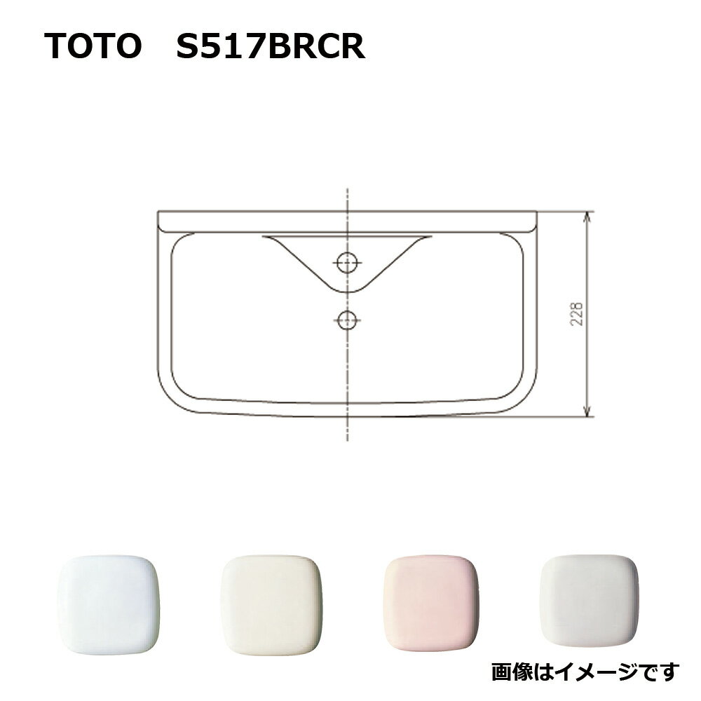 TOTO 󥯳 ̩Ϫ :S517BRCR #NW1 (ۥ磻)()