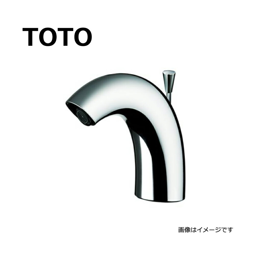 【あす楽対応品 在庫あり】TOTO 台付自動水栓 13(サーモ、電気温水器用、ワンプッシュ)(洗面JIS):TENA51A2 100V ポップ付 35穴 85゜ (常)∴