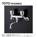 TOTO TKG 20B2U : 壁付2ハンドル水栓13 (シャワー無) () ∴