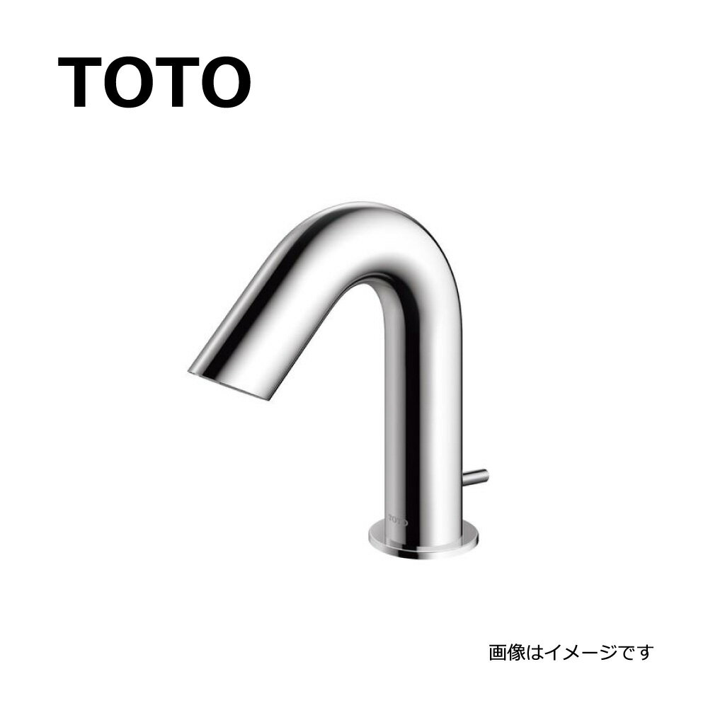 TOTO 台付自動水栓 アクアオート 自動水栓機能部(単水栓、発電)・ 台付自動水栓(スパウト部):TLE28SS1W(TLE03505J+TLE28002J)