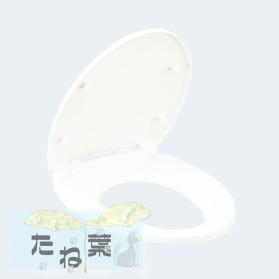 【】TOTO TC301#NW1 (常) (ホワイト) : 普通便座/ソフト閉止付 エロンゲートサイズ (大形) ∴