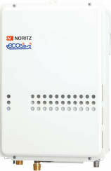 ノーリツ GQ-C2434WS-TB BL 15A LPG (00C7E11) (RC-7607M別) : エコジョーズ 給湯専用 PS扉内後方排気延 ∴