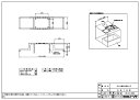 ⊥・ノーリツ 《0500979》 : 天カセ 後付架台 小S コンパクト 短辺1100-1400 ∴