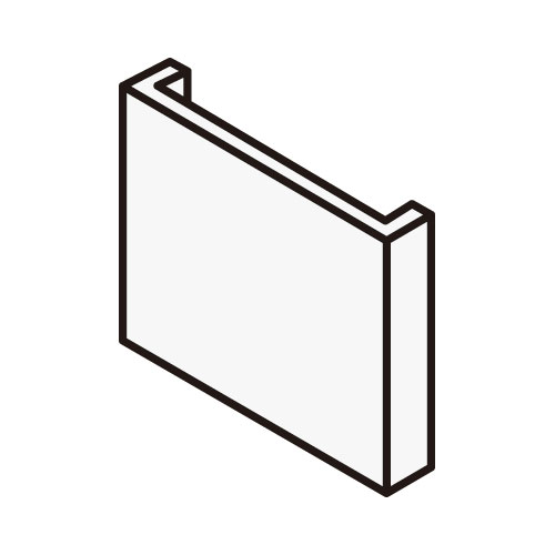 ⊥・ノーリツ H64 (0707350) : 配管カバー ハイブリッド ∴