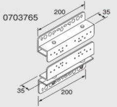 Rakuten - ⊥・ノーリツ BK-2 (0703765) : 防振壁掛金具 GCHヨウ部材 ∴