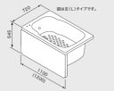 ⊥・ノーリツ SP1272/C1R-STW/BL (0901324) : 浴槽 ∴