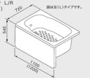 ⊥・ノーリツ SP1272/C1NL-STW/BL (0901331) : 浴槽 ∴