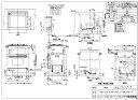 リンナイ RBR-S52E-SV LPG (47-1095) 71kg : ビルトインオーブン (新築用) 44L 電子コンペック ∴