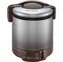 ⊥・リンナイ RR-100VQT(DB) LPG (プロパンガス) : ガス炊飯器 こがまる ジャー付 VQTシリーズ (10合|ブラウン) ∴