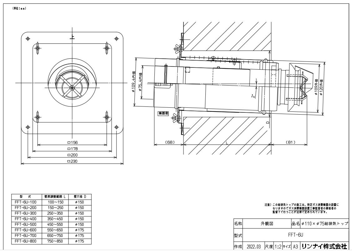 iC KX rCgcv:FFT-6U-500 rCgcv (23-6149)