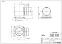 リンナイ 給湯オプション :EFLU-100KPK-A直角エル (24-3319)∴∴