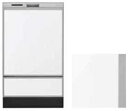 食器洗い乾燥機 リンナイ オプション KWP-SD401P-W 化粧パネル ホワイト(光沢) SD専用 ●写真は化粧パネル装着時のイメージです。