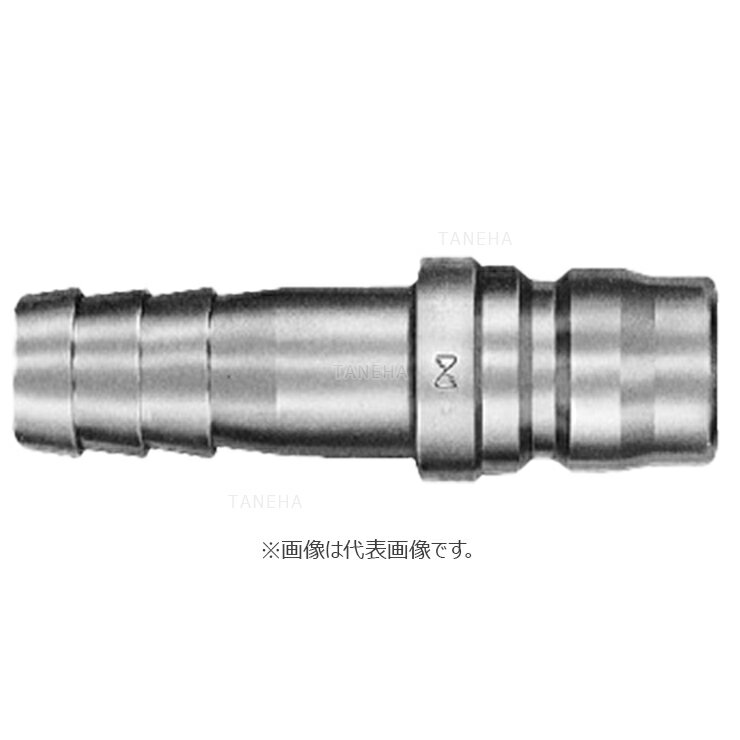 日東工器 `1TPH 挿x ホース 6.0 : TSPカプラ SUS製ニトリルSG 中圧汎用 ホースx挿 PH∴