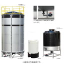 スイコー HT-30000 黒 30t ---Kg : 水源用黒立型水槽+補強枠SUS+架台付∴工業.水槽.タンク.貯水槽.農業.容器.代引不可・宛先法人+要荷...