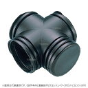 東拓工業 TACパイプ A/S型 ダブル 無孔/有孔兼 : T字継手 +直管継手又はレジューサーのセット 75x 75∴