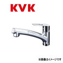 KVK 流し台用ワンレバー式シャワー付混合栓(eレバー) : KM 5021 TEC∴∴