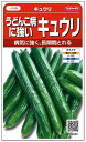 ※この種1mlあたり粒数の目安…24粒 病気に強く、長期間とれる【特長】歯切れ良く、おいしいきゅうりです。病気に強く、特にうどんこ病に強い作りやすい品種です。子づるの発生が良く、たくさんの量が安定して長期間収穫できます。地這栽培にも向きます。※当社基準品種に比べ、病気に強い品種ですが、環境条件によって発病することがあります。【栽培の要点】果実の長さが21〜22cmくらいを目安に収穫します。最盛期には朝と夕の2回収穫します。収穫が遅れ果実が大きくなると、株に負担がかかり収穫量が減るので、早めの収穫を心がけるとともに、とり残した果実があると株に負担がかかるので、よく見てすべて収穫します。とくに草勢が弱ったときは、若どりして株の回復をはかります。1株当たり5〜6本収穫したら1回の割合で追肥を行います。若どりした果実はモロキュウなどにして食します。収穫後は、水気をふきとりポリ袋に入れて冷蔵庫の野菜室で保存します。ただし、低温に弱いので、冷やしすぎは禁物です。サラダ、酢の物、漬け物などに利用します。ワカメやモズクなどの海草と相性のよい野菜です。 ご注文の際は必ずお読みください 【商品の出荷について】 ◆お取り寄せ品につき、出荷までに若干の日数を頂戴しております（通常2〜7営業日程度）。 ◆メーカーの在庫状況によっては、出荷までしばらくお待ちいただく場合や、キャンセルさせていただく場合があります（メールでお知らせ致します）。 ◆ご注文の一部が在庫切れの場合、在庫のある商品を先に出荷し、在庫切れ品は入荷後の出荷とさせていただきます（後送分の送料は当店にて負担致します）。 ◆メール便は普通郵便を使用するため、到着まで日数がかかる場合があります。宛先へのポスト投函で配達完了となり、荷物の追跡はできません。また、土日祝日は配達されません。 【種子について】 ◆ご注文の時点でのメーカー在庫のお取り寄せとなりますので、ご注文の時期よっては種子の有効期限が間近な商品となる場合があります。 ◆種子は発芽試験を受けた純良なものをご用意させていただきますが、播種後、温度や水分などが不適な条件下では発芽しない場合があります。 ◆栽培条件・天候等により生育に差が生じることがあり、また、結果が異なる場合があります。むやみな早まき遅まきを避け、適期の播種を心がけてください。 ◆種子のパッケージは、内容量の違いやデザインの変更などにより、写真と異なる場合があります。 以上、ご注文に際し予めご了承下さい。