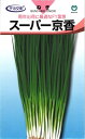 ※この種1mlあたり粒数の目安…150〜250粒周年出荷に最適なF1葉葱【特長】●草姿は立性、葉肉厚く濃緑で色つやがよく葉先の枯れ、葉折れの少ないF1葉葱です。●根部はラッキョ根にならず葉肉厚く、収穫調整が容易で日持ちが特によい品種です。●耐暑・耐寒性に優れ周年栽培が可能で、小葱から中葱出荷に最適です。【栽培の要点】●苗床に播種し、葉が3〜4枚の頃に8〜15本をひとまとめにして株間10cm位に植え付けます。●圃場は堆肥など有機質を多用した水はけの良い肥沃地で、乾燥に注意して一気に作り上げます。植え付け後、45日位から順次収穫します。 ご注文の際は必ずお読みください 【商品の出荷について】 ◆お取り寄せ品につき、出荷までに若干の日数を頂戴しております（通常2〜7営業日程度）。 ◆メーカーの在庫状況によっては、出荷までしばらくお待ちいただく場合や、キャンセルさせていただく場合があります（メールでお知らせ致します）。 ◆ご注文の一部が在庫切れの場合、在庫のある商品を先に出荷し、在庫切れ品は入荷後の出荷とさせていただきます（後送分の送料は当店にて負担致します）。 ◆メール便は普通郵便を使用するため、到着まで日数がかかる場合があります。宛先へのポスト投函で配達完了となり、荷物の追跡はできません。また、土日祝日は配達されません。 【種子について】 ◆ご注文の時点でのメーカー在庫のお取り寄せとなりますので、ご注文の時期よっては種子の有効期限が間近な商品となる場合があります。 ◆種子は発芽試験を受けた純良なものをご用意させていただきますが、播種後、温度や水分などが不適な条件下では発芽しない場合があります。 ◆栽培条件・天候等により生育に差が生じることがあり、また、結果が異なる場合があります。むやみな早まき遅まきを避け、適期の播種を心がけてください。 ◆種子のパッケージは、内容量の違いやデザインの変更などにより、写真と異なる場合があります。 以上、ご注文に際し予めご了承下さい。