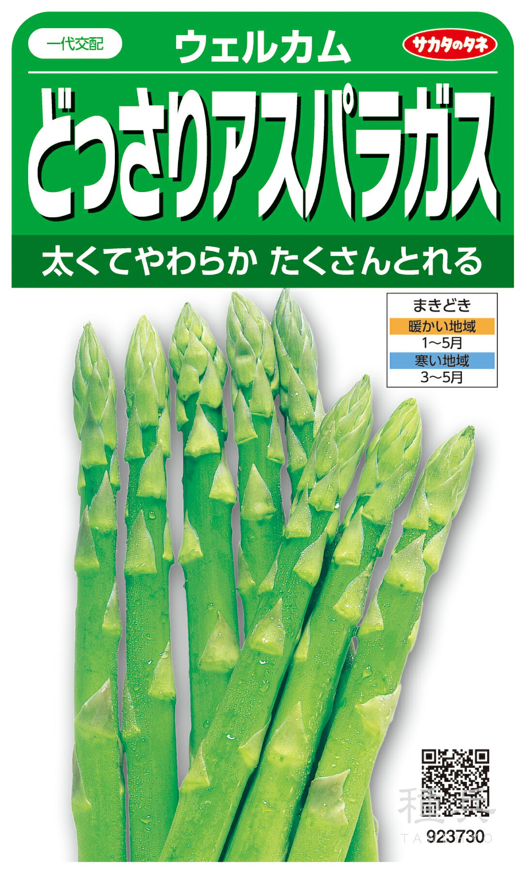 アスパラガス 種 『ウェルカム』 サカタのタネのサムネイル