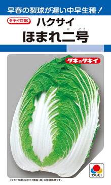 ハクサイ 種 『ほまれ二号』 1.2ml(RF) タキイ種苗