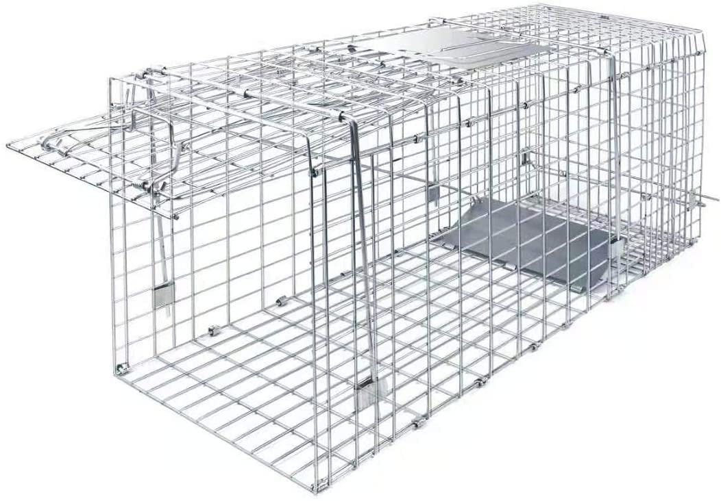 動物用捕獲器 アニマルトラップ 踏み板式 野良猫 迷子猫 小動物 保護 害獣駆除 農業作物保護 簡単組立 設置
