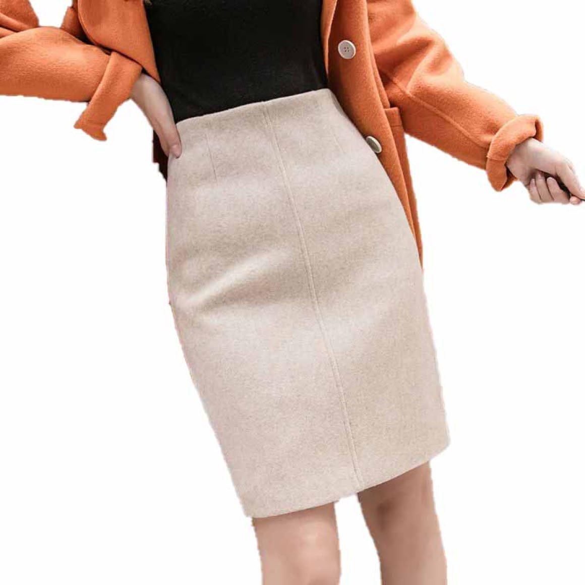 aライン ミニスカート サイドジップ スカート レディース スリム レザースカート タイト カジュアル Aラインスカート スリム ハイウェスト 通勤 通学 ボトムス 短い aライン 美尻 お尻カバー タイトスカート ラシャ ミニ