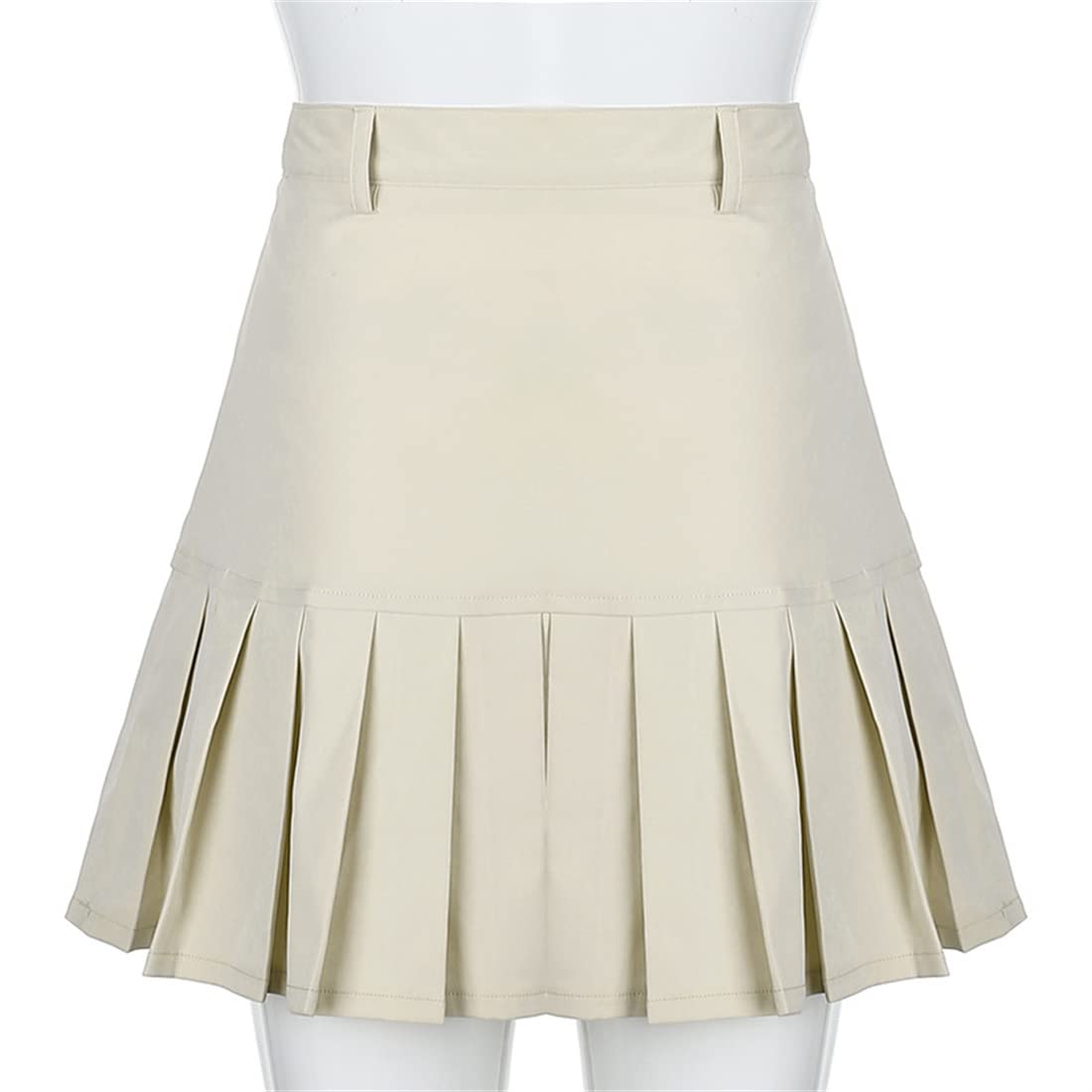 レディース プリーツ ミニスカート ショットスカート 短いスカート フレアスカート タイトスカート ボトムス ミニ丈 ポケット付き ハイウエスト 体型カバー 美脚 Aライン カジュアル レトロ 着痩せ 可愛い 春夏