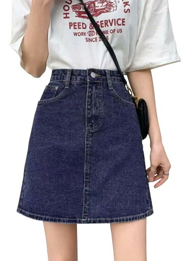 レディース ミニ デニム スカート ゆったり ショート丈 膝上 ゆったり カジュアル コットン 短い スカート レディース ミニ デニム スカート ゆったり ショート丈 膝上 ゆったり カジュアル コットン 短い スカート