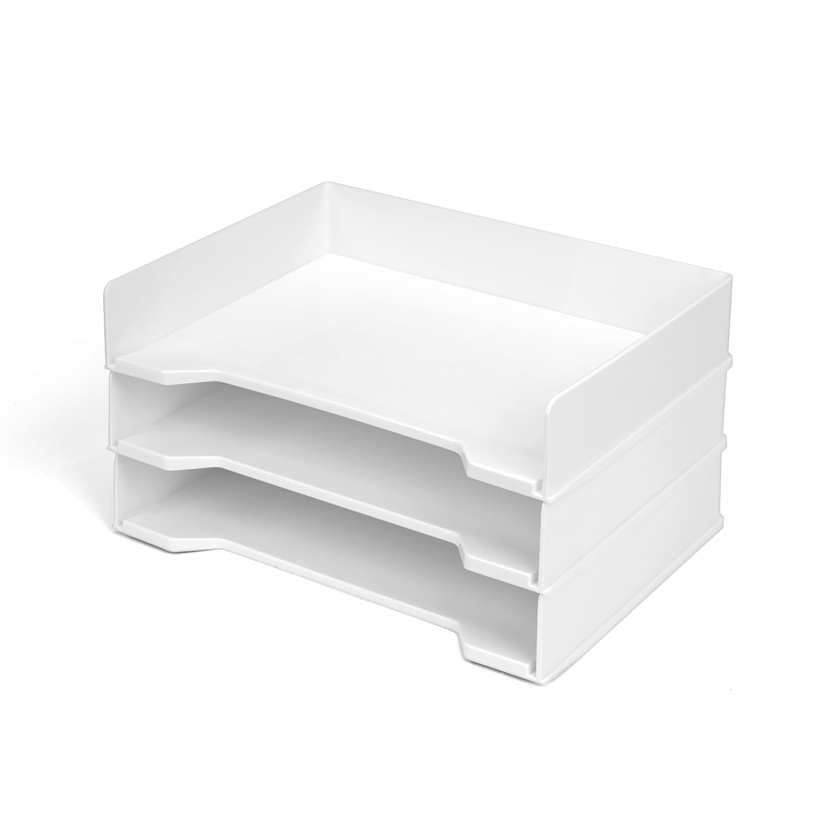 書類トレー A4サイズ レターケース 小物入れ 収納ケース 書類整理トレー デスク書類ラック 書類収納 卓..