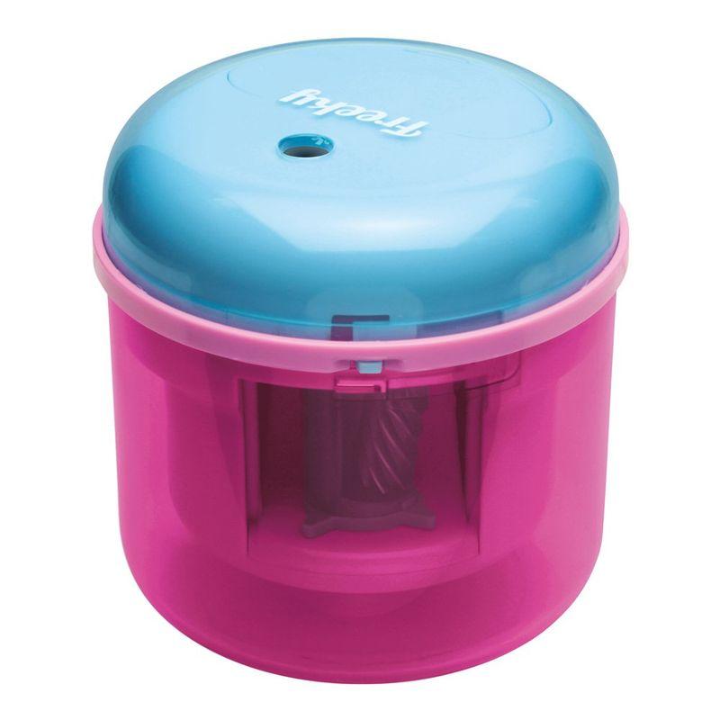 ソニック 鉛筆削り 乾電池式 電動鉛筆削り フリーキー ピンク