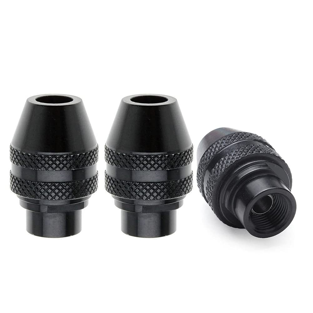 り 精密ミニドリルチャック 0.8-3.2mm キーレスドリルチャック 電動ドリル ミニルーター用チャック 電..